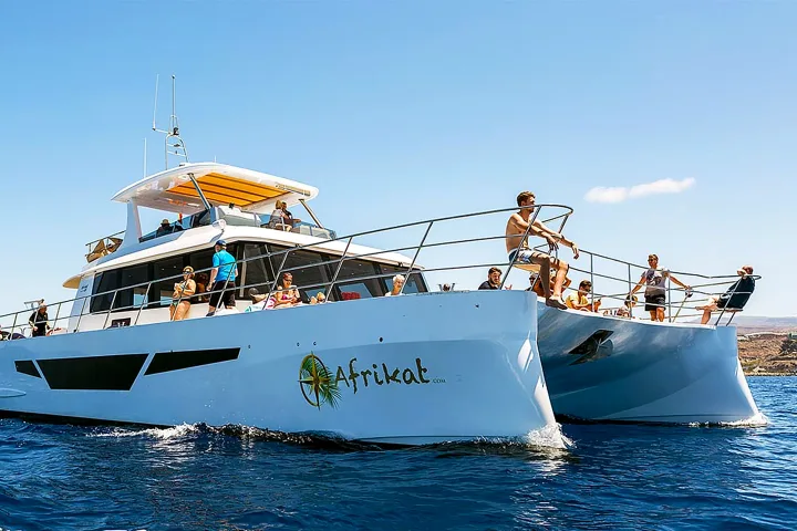 Afrikat katamaraani Gran Canaria