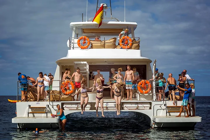 Afrikat katamaraani Gran Canaria