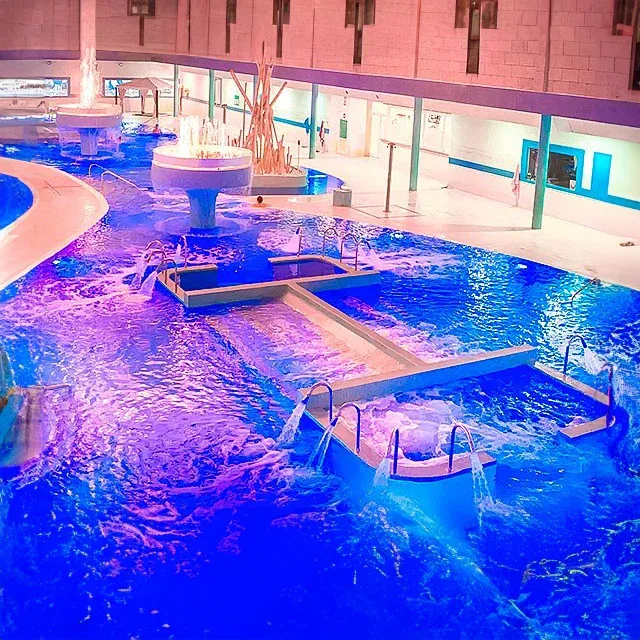 Aqua Club Termal Spa Tenerife, Vstup do termálního okruhu