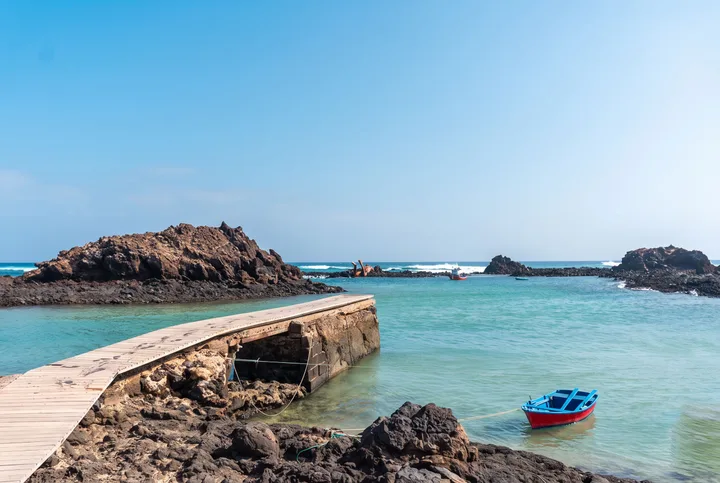 Trajekt na Isla de Lobos, Fuerteventura