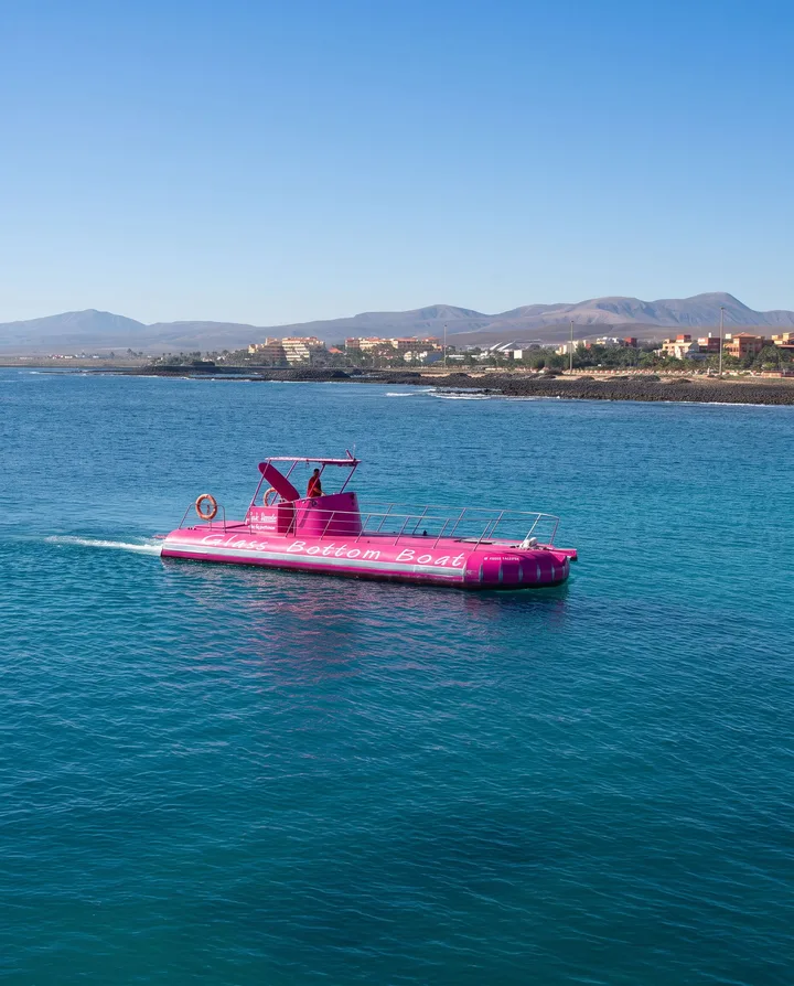 Stiklo dugno valtis Fuerteventura