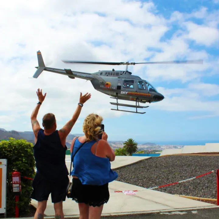 Helicopter Tour Tenerife, Scenic Flight from Adeje