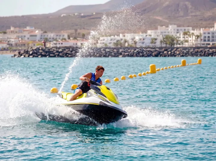 Jetski-Rundkurs Teneriffa