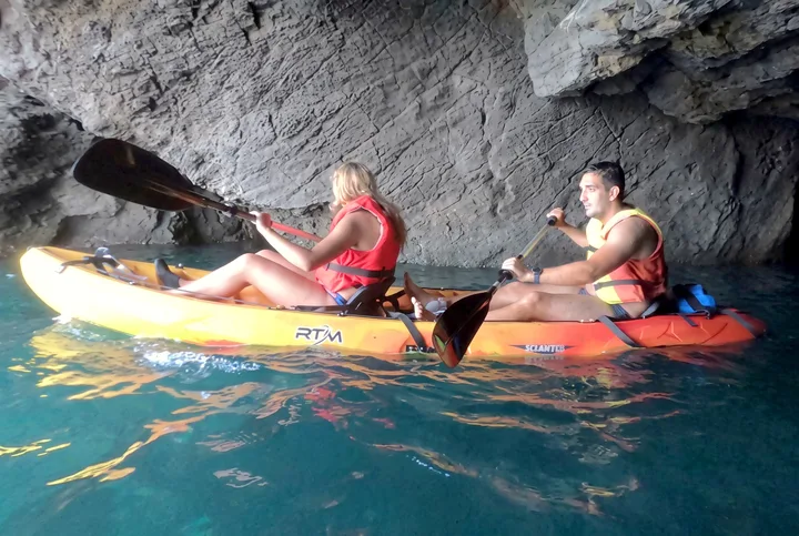 Kajakki + snorklaus Papagayo Lanzarote