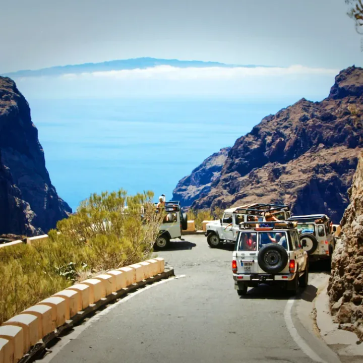 Jeep safari, La Gomera, Z Teneryfy, Park Garajonay
