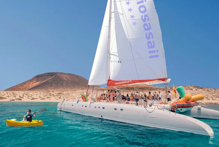 Катамаран до La Graciosa