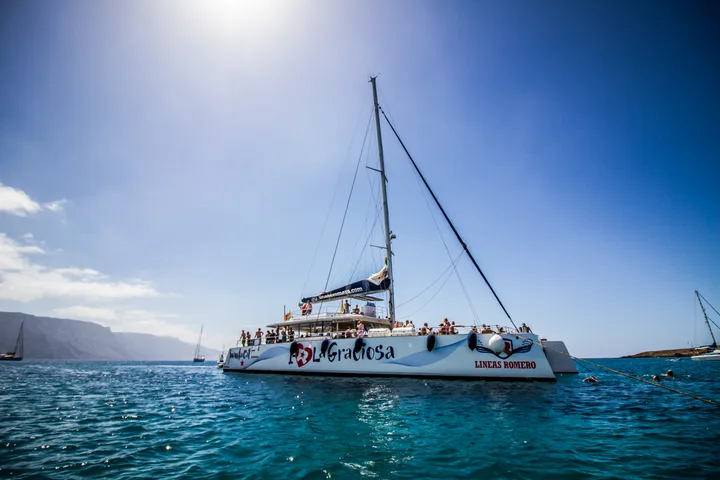 Катамаран и паеля La Graciosa