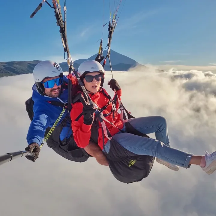 Tandem paraglidning Tenerife