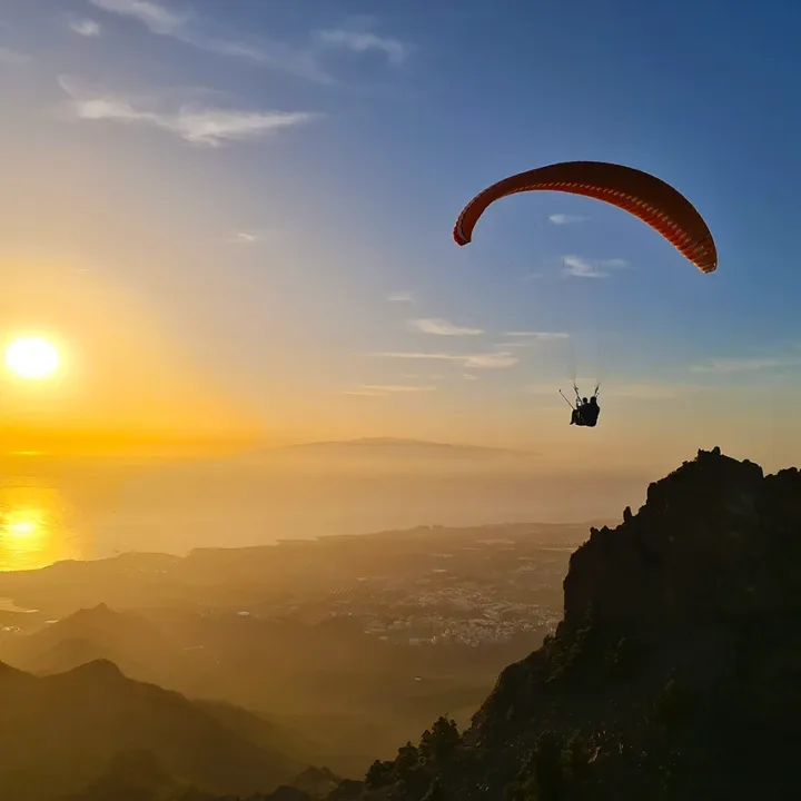 Tandem paraglidning Tenerife
