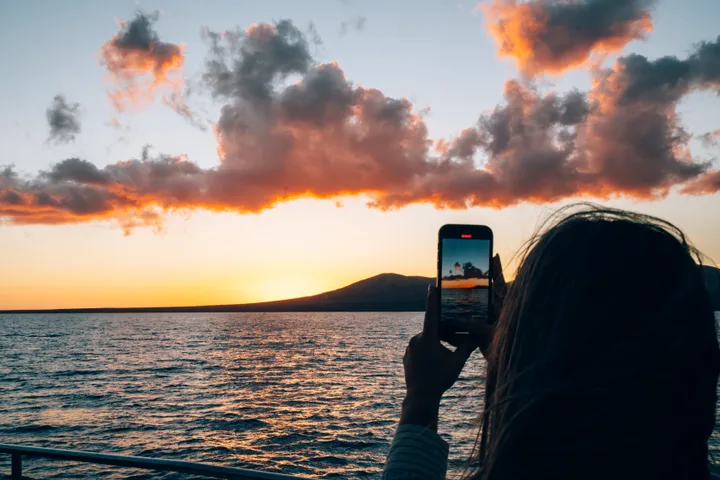 Katamarán za soumraku Lanzarote