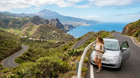 Kaip keliauti po Tenerifę: reikia automobilio ar ne?