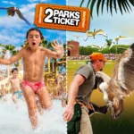 Kjøp kombinasjonsbillett:<br/>Aqualand og Jungle Park
