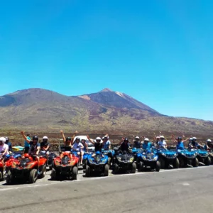 Quad-cykling på Tenerife, Quad-safari, Playa de las Americas