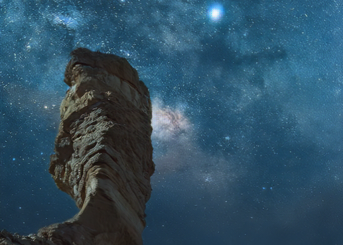 Osservare le stelle a Tenerife: l'esperienza del Teide di notte e perché questi cieli sono speciali Via Lattea dal Teide di Tenerife