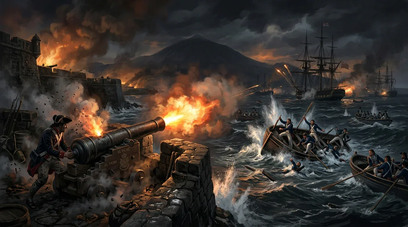 Teneriffan historia: Guancheista nykypäivään asti Nelsonin epäonnistunut maihinnousu: CanaryVIP Teneriffan historiaa