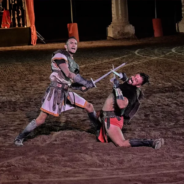 Spectacle de Gladiux à Tenerife