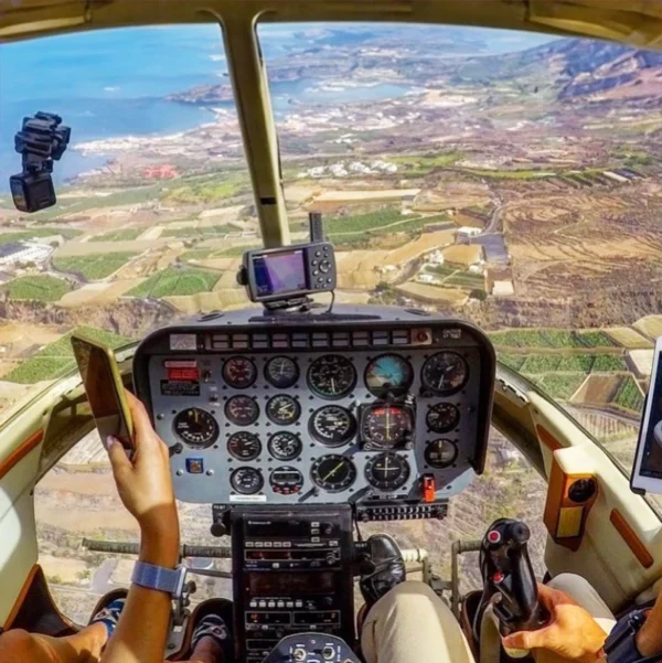 Excursie cu elicopterul în Tenerife