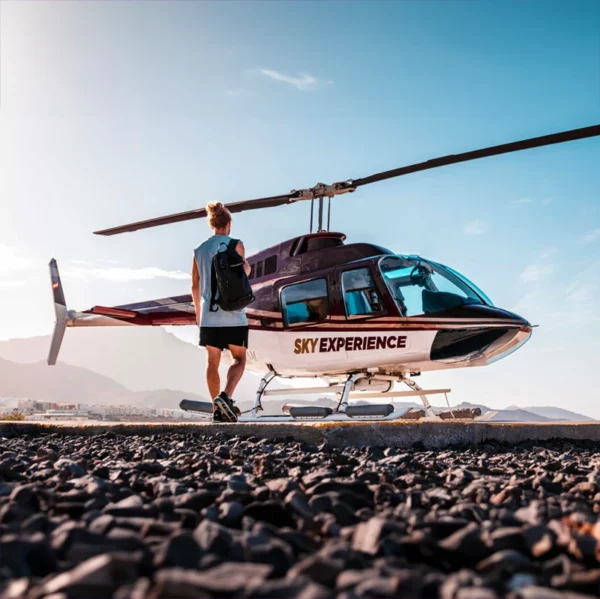 Prehliadka vrtuľníkom Tenerife