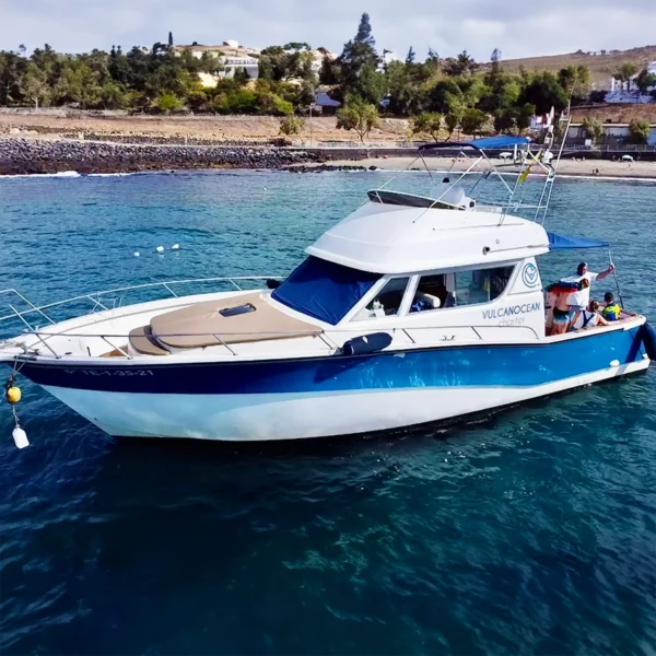 Vulcano Boat Charter Tenerife