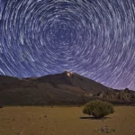 Sterrenkijken op Tenerife: Teide bij nacht