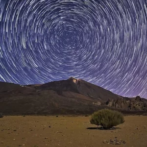 Stjernekikking på Tenerife: Teide om natten