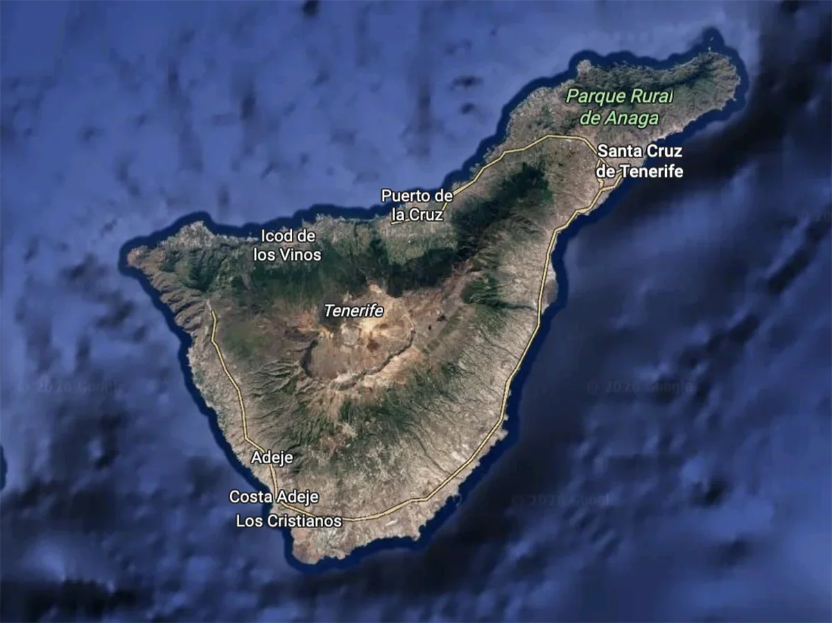 Planificar un viaje a Tenerife: la guía de viaje completa (actualizada en 2026) Mapa de Tenerife