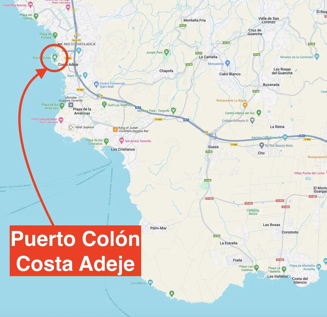 Тури на водних мотоциклах на Тенеріфе: маршрути, ціни та чого очікувати (оновлено у квітні 2026 року) Пуерто-Колон JetSKi